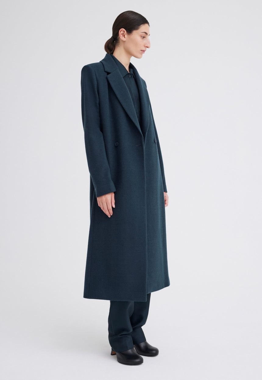 Jac + Jack Howell Merino Wool Coat - Bavaria Green